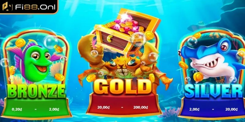 Khái quát game Bắn Cá Cua Vàng Fi88
