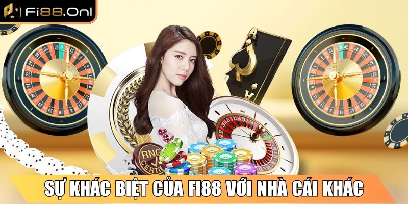 Sự khác biệt của Fi88 với nhà cái khác trên thị trường