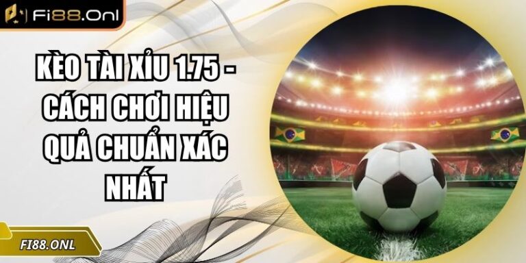 tài xỉu 1.75